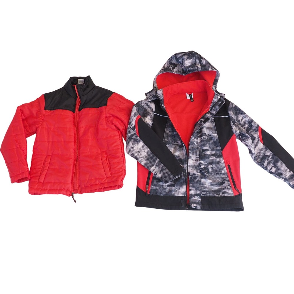 Magellan Outdoors 2 in One Puffer Lined Ski/Snow Jacket Youth L or Adult Sm‎